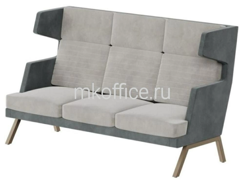 ALDO Диван трехместный высокий ALD-03 2010х960х1180. Ассортимент МК Офис