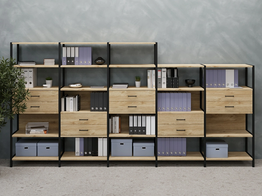 Стеллажи SHELF SYSTEM. Каталог. МК Офис