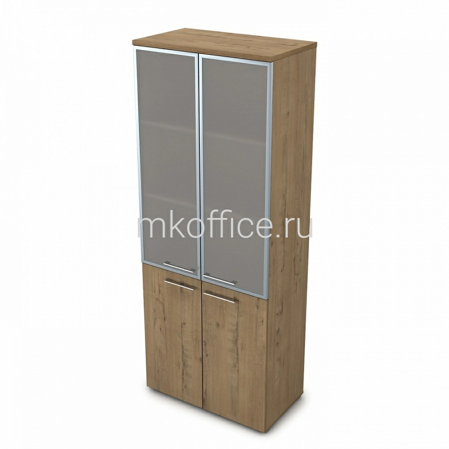 Выбрать шкаф высокий со стеклом 9нш.005.19 800x450x2045 по низким ценам. МК Офис Шкаф высокий со стеклом 9НШ.005.19 800x450x2045. Ассортимент МК Офис