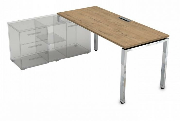 Стол рабочий, прямолинейный, левый НСТЛ-П.989 1400x800x750 Стол рабочий, прямолинейный, левый НСТЛ-П.989 1400x800x750