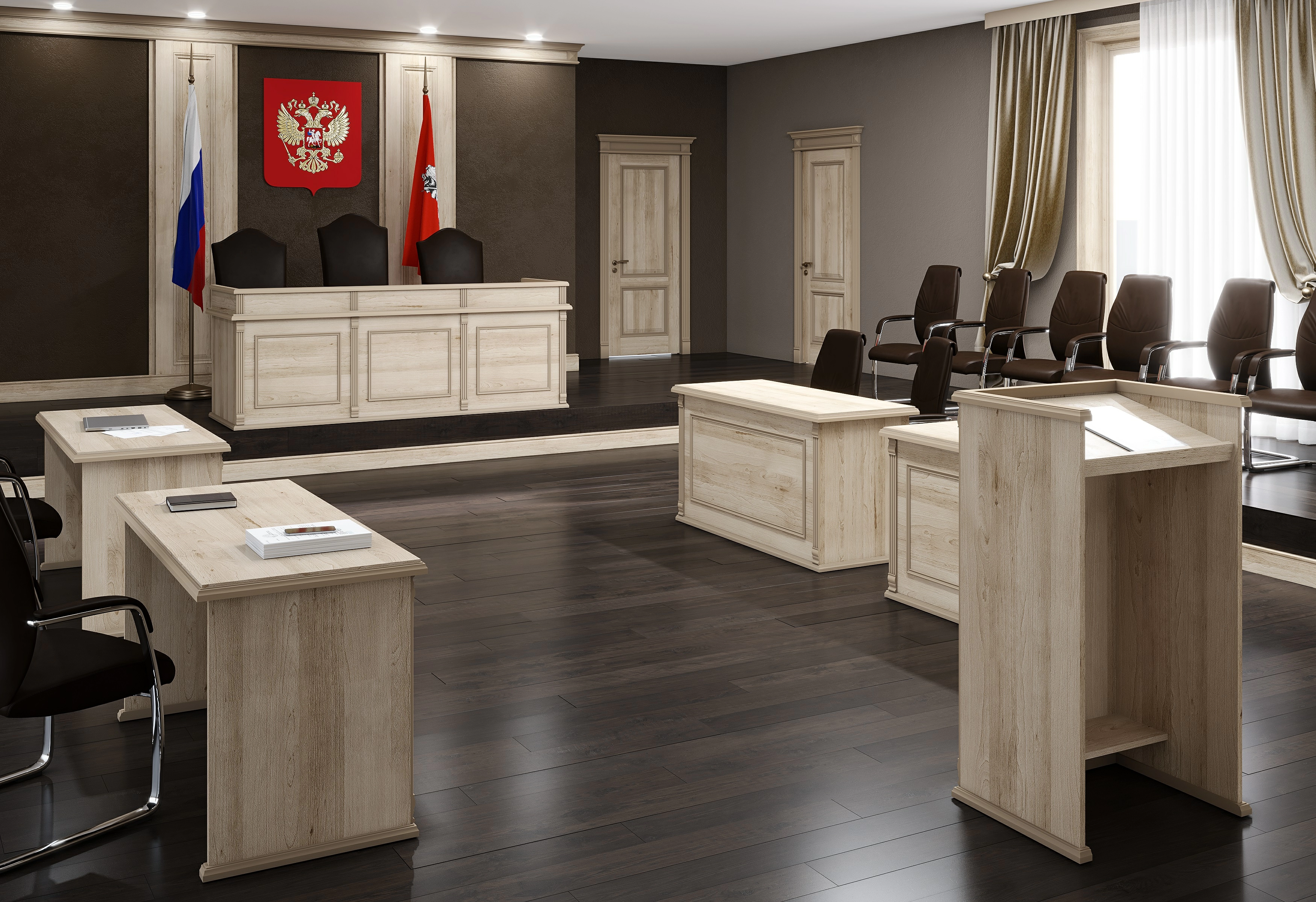 Судебная мебель RATUM. Каталог. МК Офис