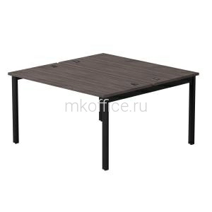 Бенч-система на 2 места EVO на металлокаркасе 254S019 1380х670(1370)x755