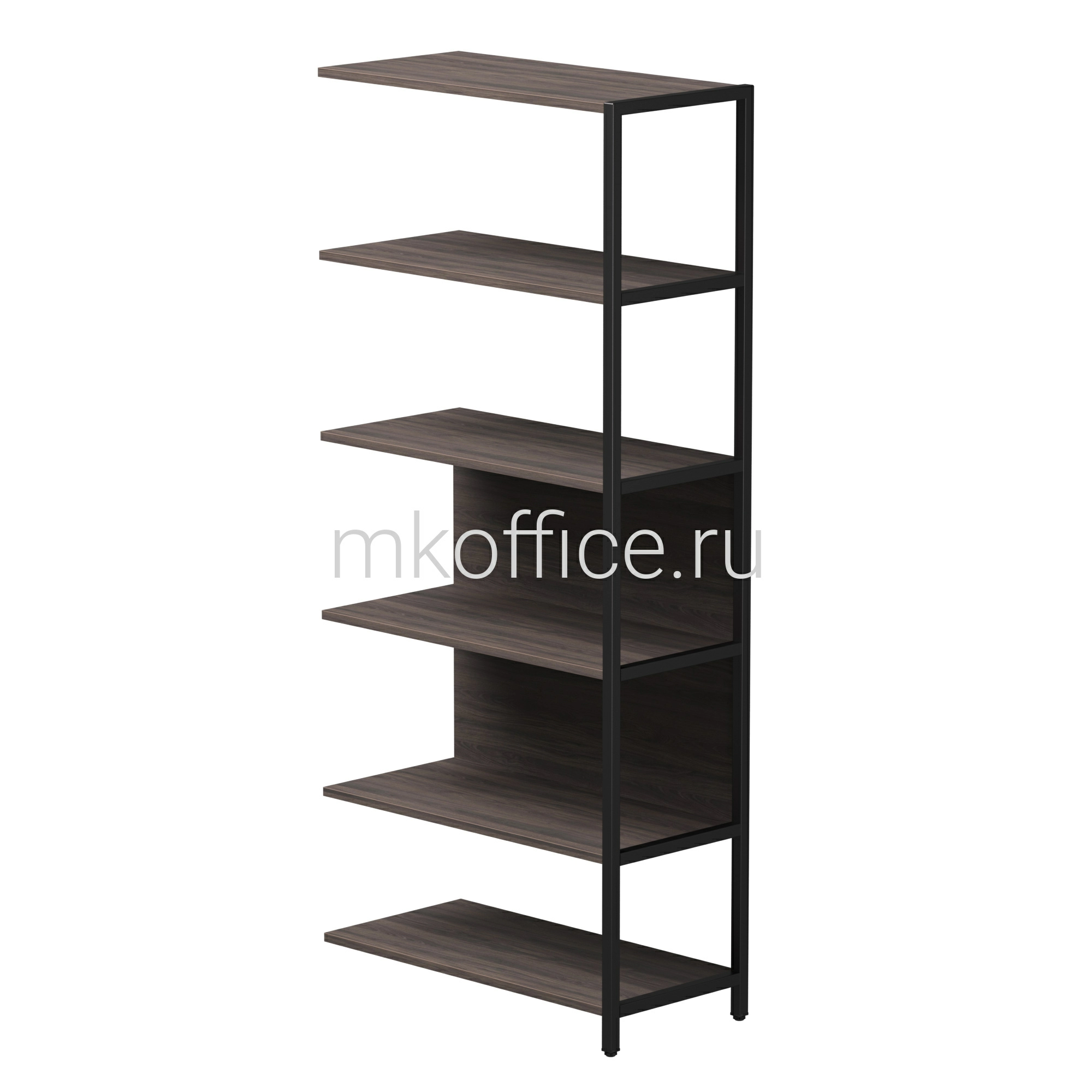 Полустеллаж металлический средний 254H009 EVO 805х385x1840. Ассортимент МК Офис