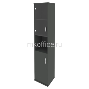 Шкаф высокий Riva антрацит А.СУ-1.4 Л 404x365x1980 Шкаф высокий Riva антрацит А.СУ-1.4 Л 404x365x1980