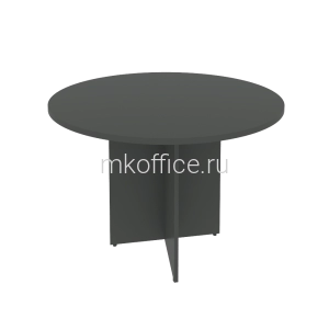 Cтол переговоров Riva антрацит А.ПРГ-1 D1100x750 Cтол переговоров Riva антрацит А.ПРГ-1 D1100x750