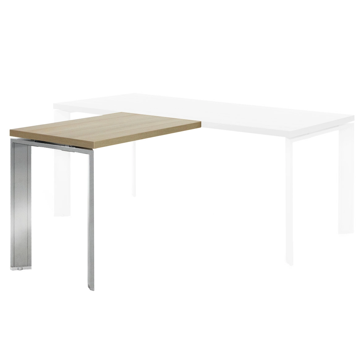 Приставка Fermo FEE100 хром 1000x600x770 Приставка Fermo FEE100 хром 1000x600x770