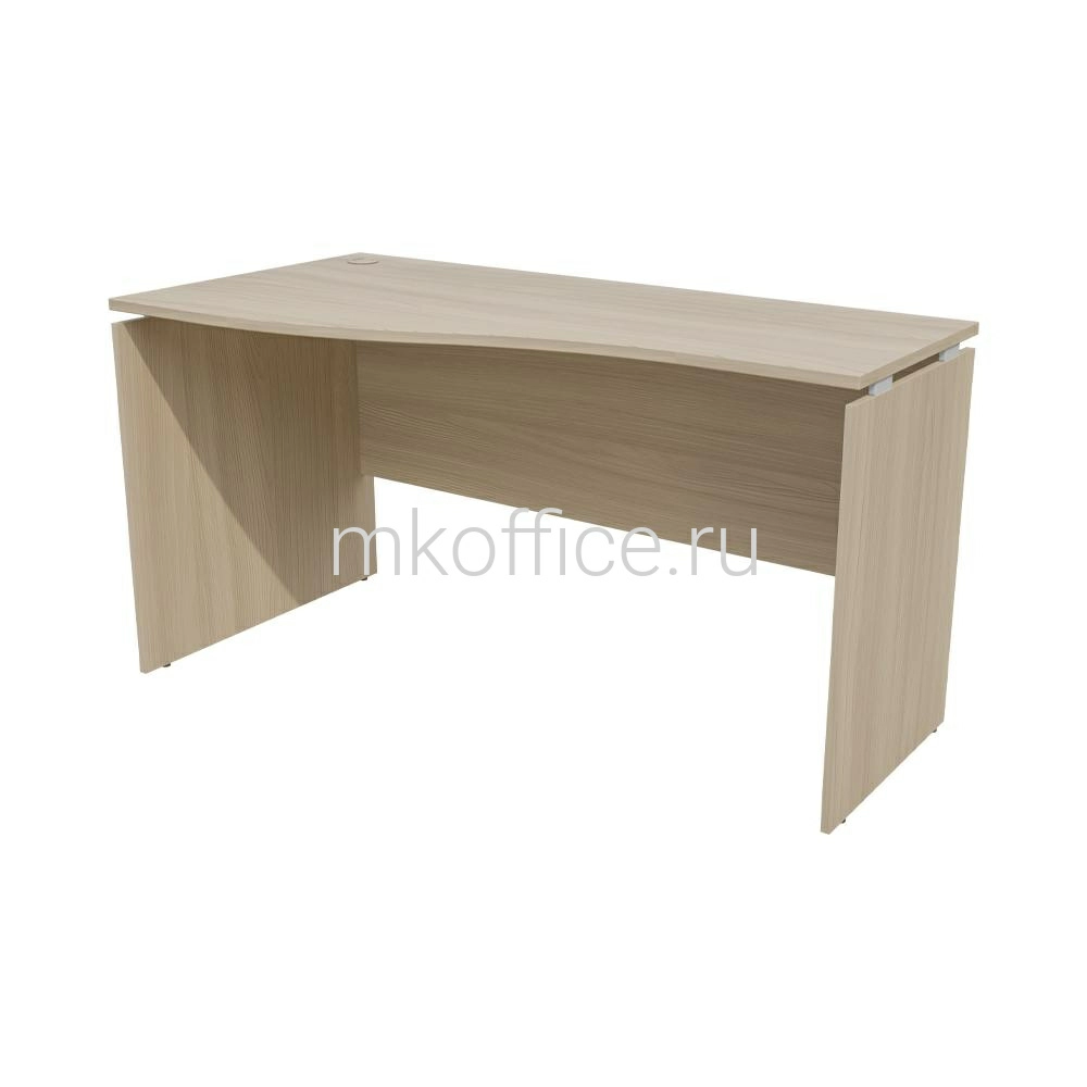 Стол криволинейный Континент-Про СК140(70)L 1400х700/500х750