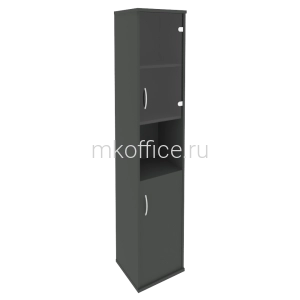 Шкаф высокий Riva антрацит А.СУ-1.4 Пр 404x365x1980 Шкаф высокий Riva антрацит А.СУ-1.4 Пр 404x365x1980