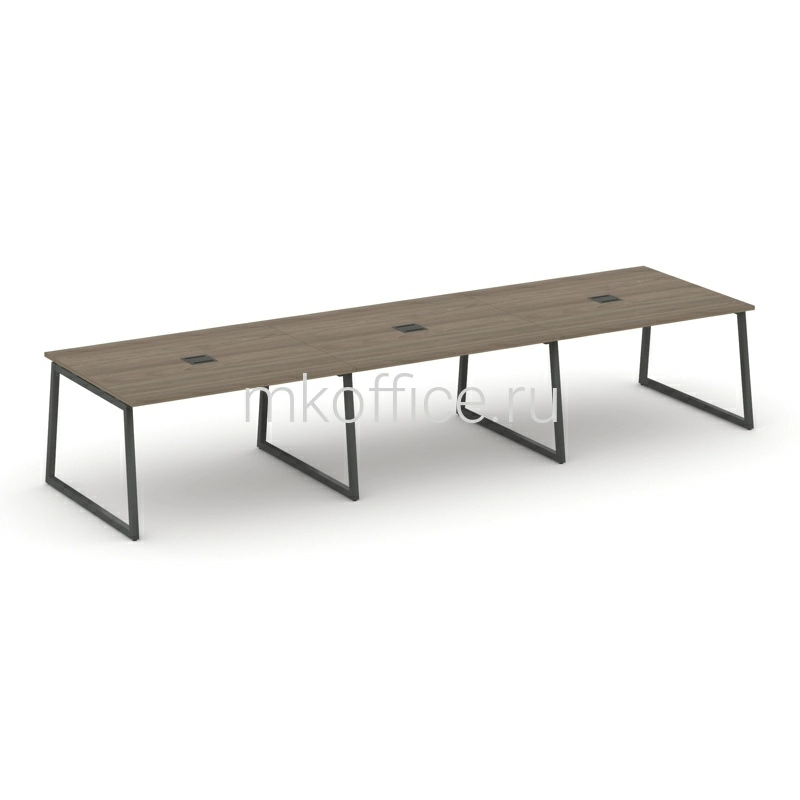 Стол переговорный Style project Fusion SN-4T1.SPRG-053 4140х1180х750. Ассортимент МК Офис