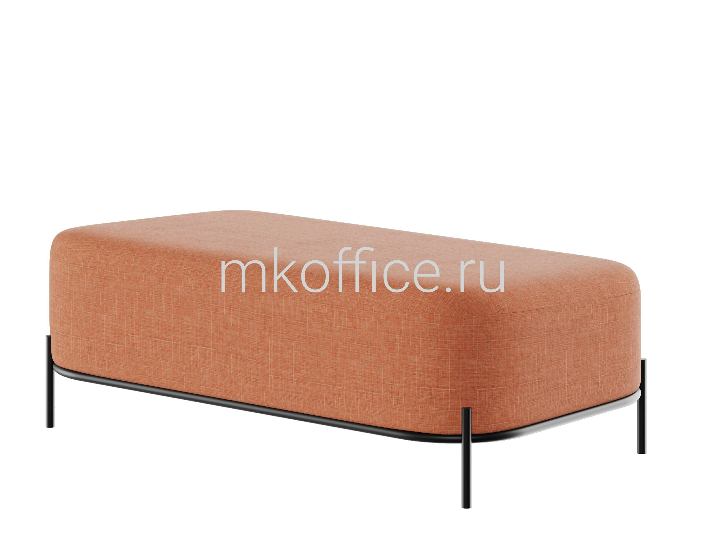 JIVE Диван двухместный без спинки JVE-4 1250х720х480. Ассортимент МК Офис