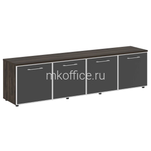 Тумба модульная  Yalta LT-TS 4.6 black 2200x450x580 Дуб Мали