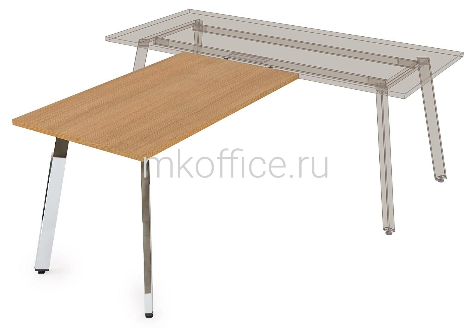 Брифинг-приставка 10БП.107 1000х700х750