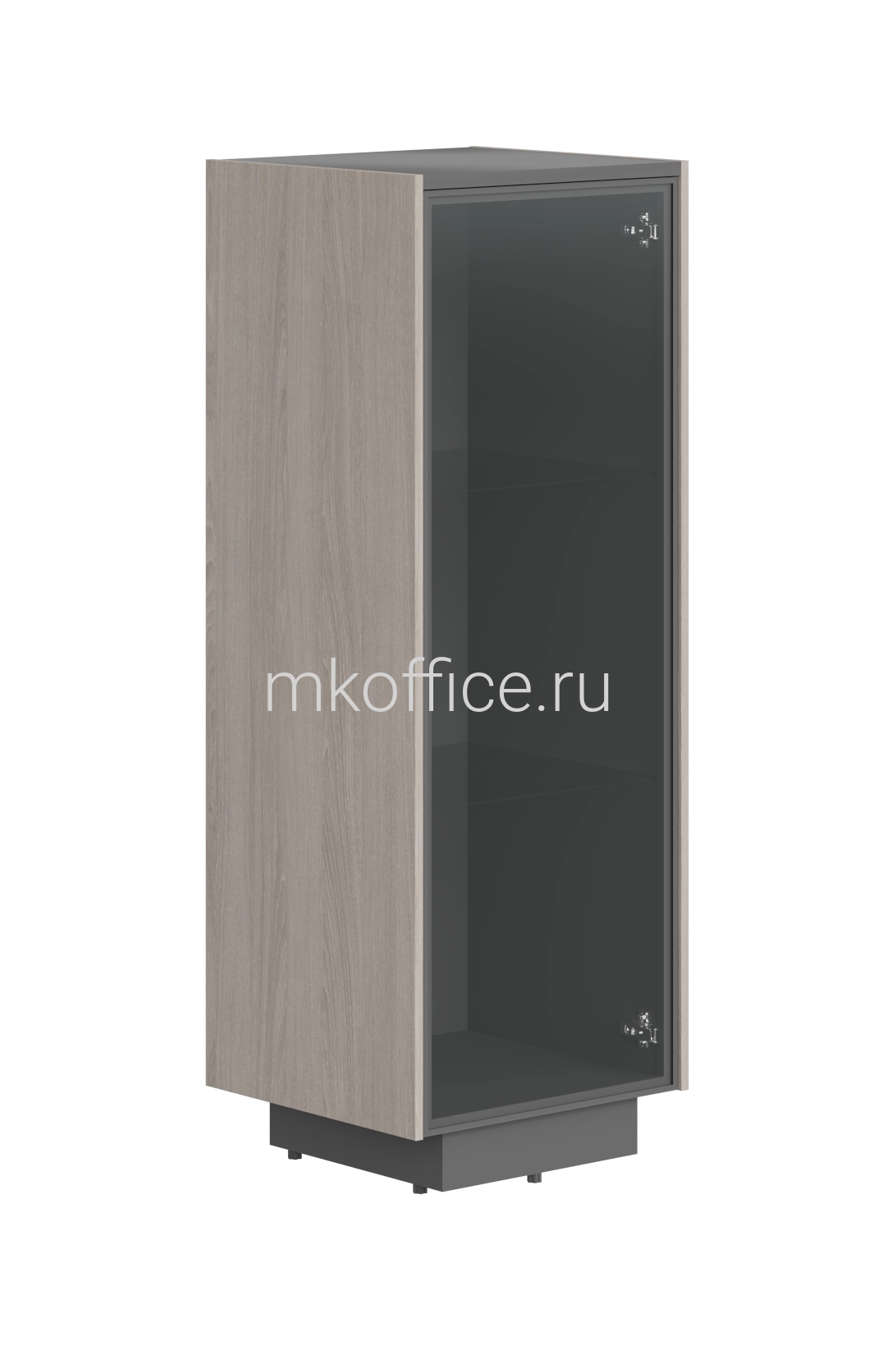 Выбрать шкаф средний узкий фасады стекло сф-574301 464х430х1305 по низким ценам. МК Офис Шкаф средний узкий фасады стекло СФ-574301 464х430х1305. Ассортимент МК Офис