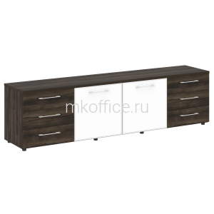 Тумба модульная  Yalta LT-TS 4.2 white 2200x450x580 Дуб Мали