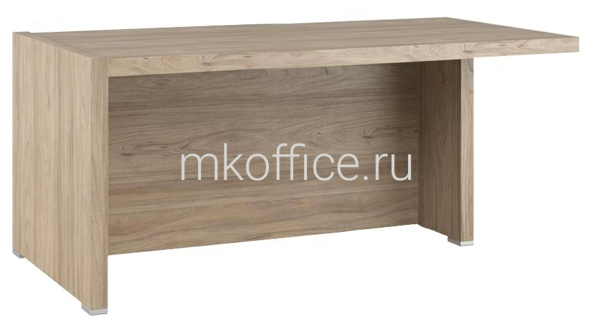 Стол письменный с асимметричными опорами, правый SOL297103 1600x880x750