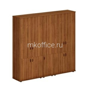Шкаф комбинированный высокий (закрытый + закрытый узкий + закрытый) Престиж Исп.58 220x46x203 Шкаф комбинированный высокий (закрытый + закрытый узкий + закрытый) Престиж Исп.58 220x46x203