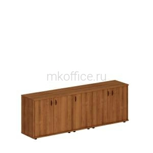 Шкаф низкий (закрытый + закрытый узкий + закрытый) Престиж Исп.10 220x46x75