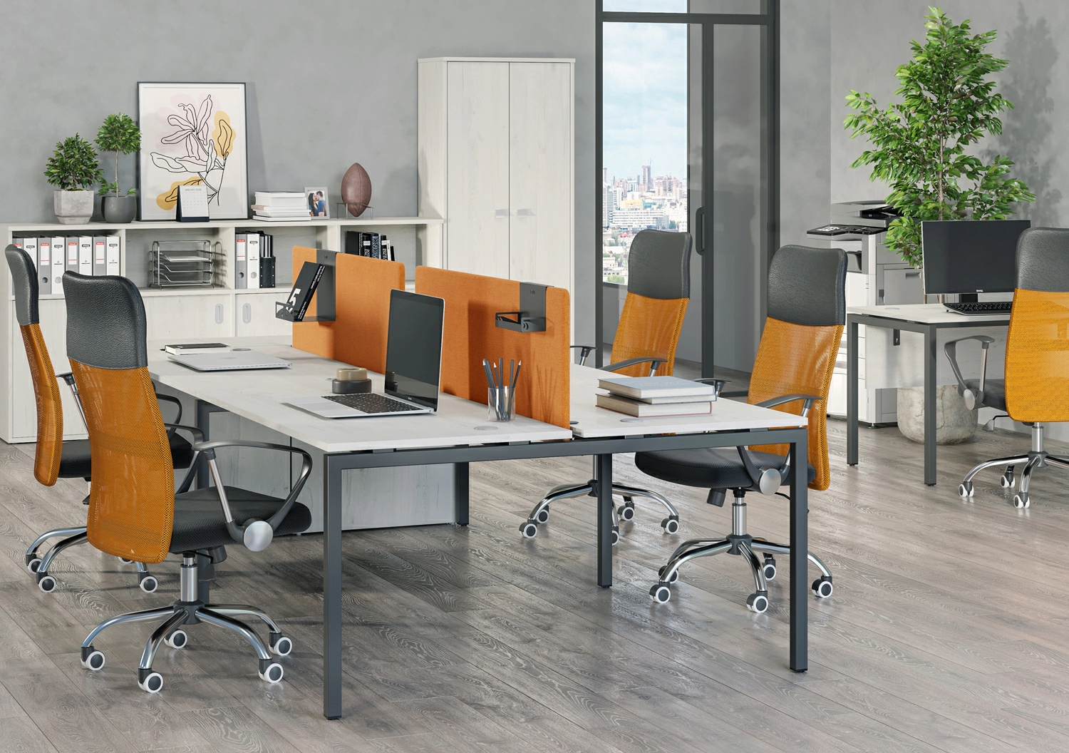 Офисная мебель Metal System Quattro 40x40. Каталог. МК Офис