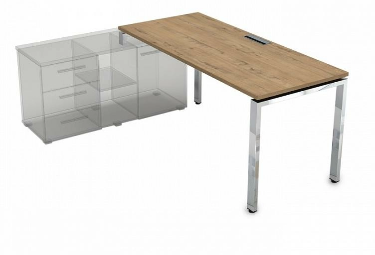 Стол рабочий, прямолинейный, левый  НСТЛ-П.985 1800x800x750 Стол рабочий, прямолинейный, левый  НСТЛ-П.985 1800x800x750