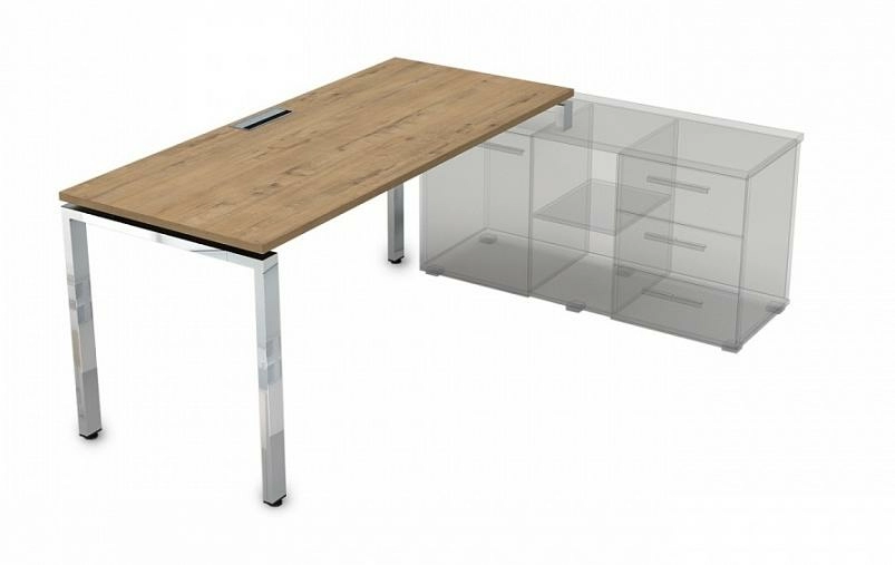 Стол рабочий, прямолинейный, правый НСТП-П.974 1600x700x750 Стол рабочий, прямолинейный, правый НСТП-П.974 1600x700x750