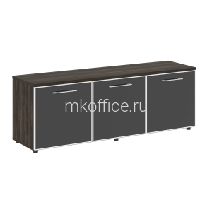 Тумба модульная Yalta LT-TS 3.5 black 1650x450x580 Дуб Мали