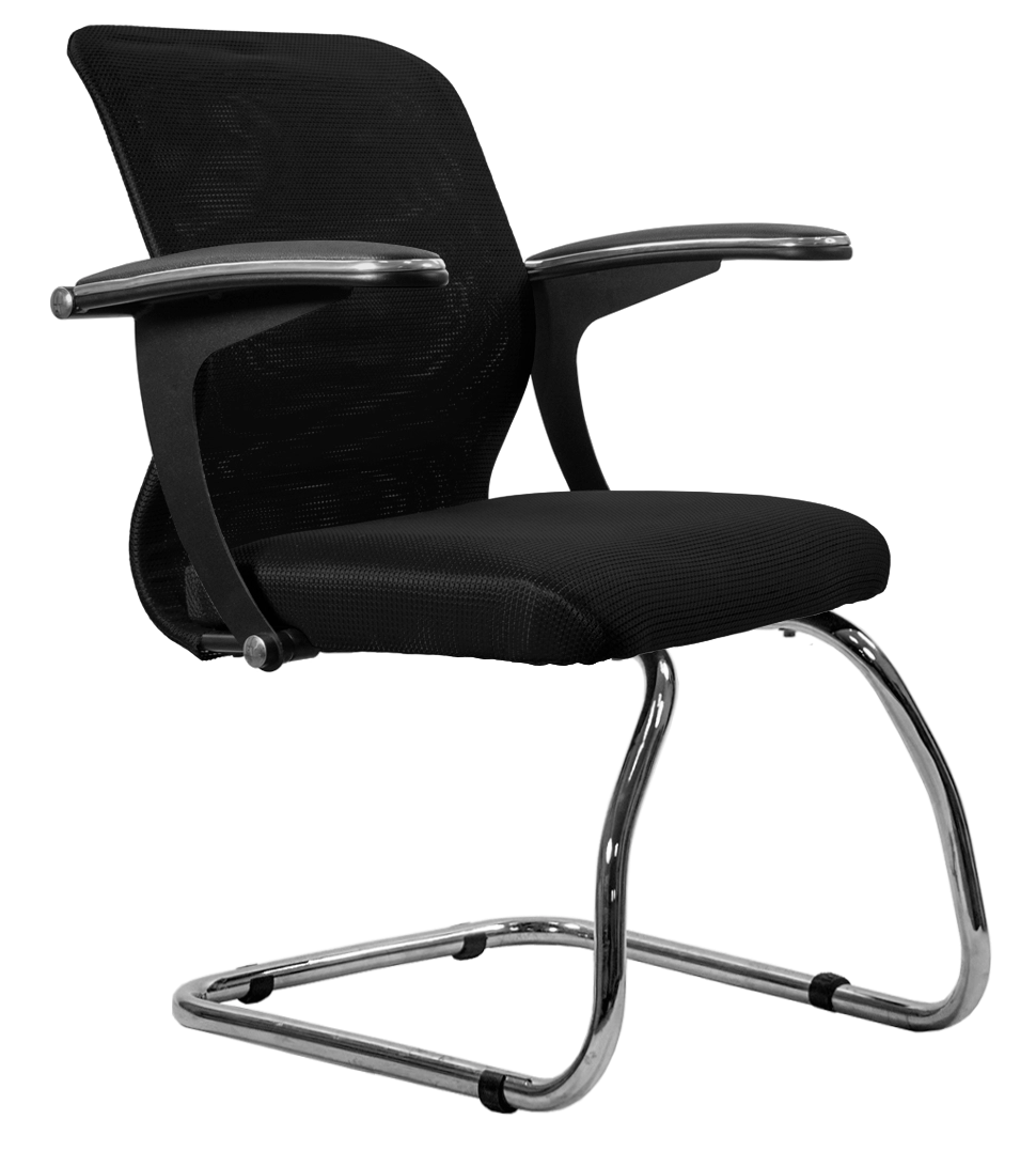 Кресло для посетителей SU-M-4F1 подл.160/осн.007 