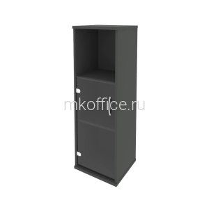 Шкаф средний Riva антрацит А.СУ-2.2 Л 404x365x1215 Шкаф средний Riva антрацит А.СУ-2.2 Л 404x365x1215