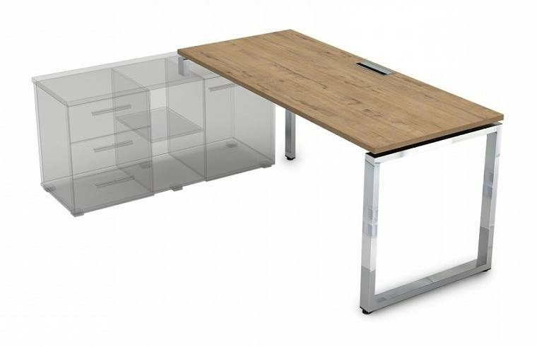 Стол рабочий, прямолинейный, левый НСТЛ-О.979 1400x700x750 Стол рабочий, прямолинейный, левый НСТЛ-О.979 1400x700x750