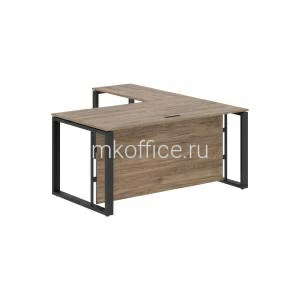 Стол с боковой приставкой с высокой фронтальной панелью ECT 1619 H 1600х1900х750