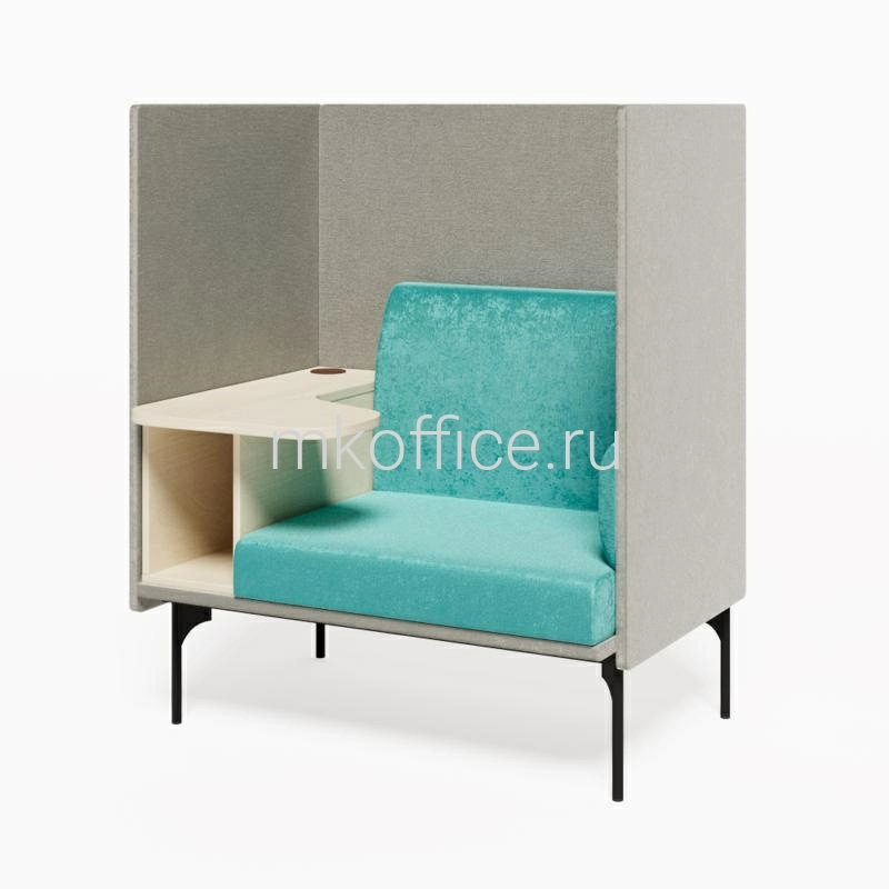 BRIDGE Диван одноместный BRG-1 1115х852х1350. Ассортимент МК Офис