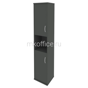 Шкаф высокий Riva антрацит А.СУ-1.5 Л 404x365x1980