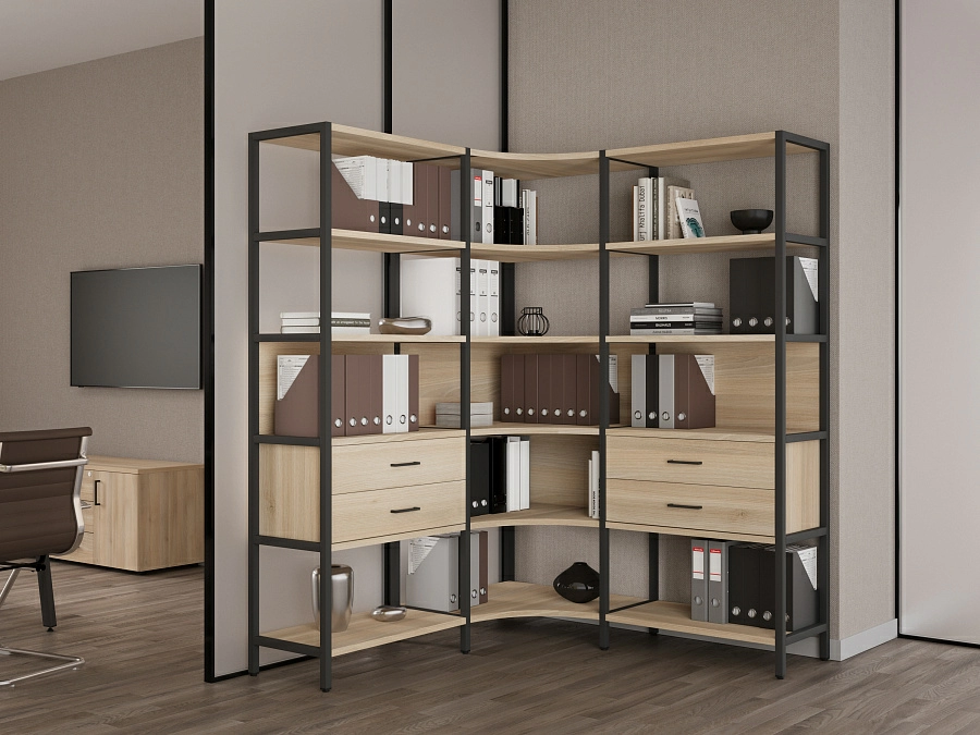 Стеллажи SHELF SYSTEM. Каталог. МК Офис