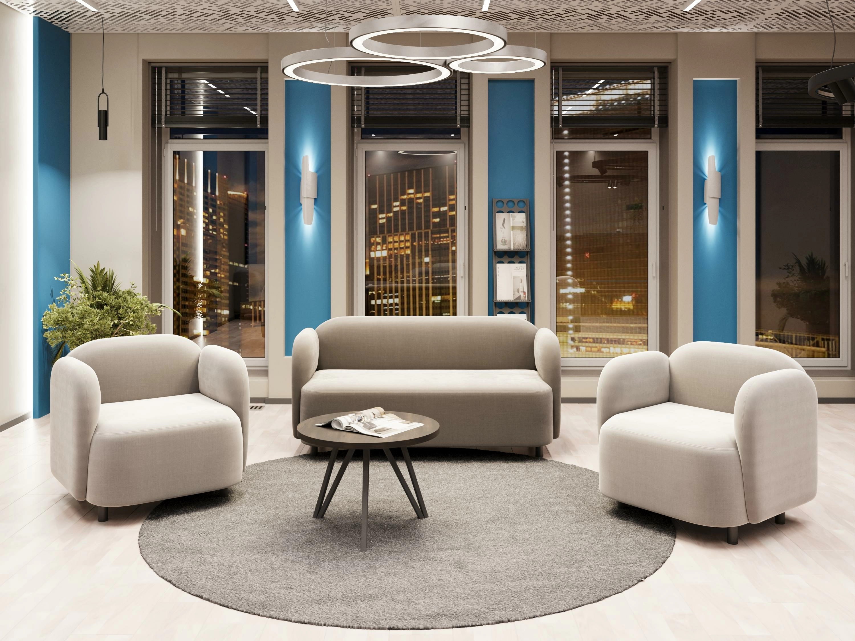 Офисные диваны Mons. Каталог. МК Офис