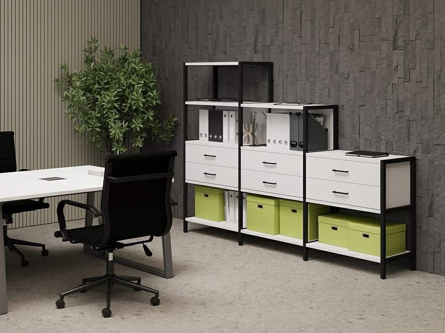 Стеллажи SHELF SYSTEM. Каталог. МК Офис