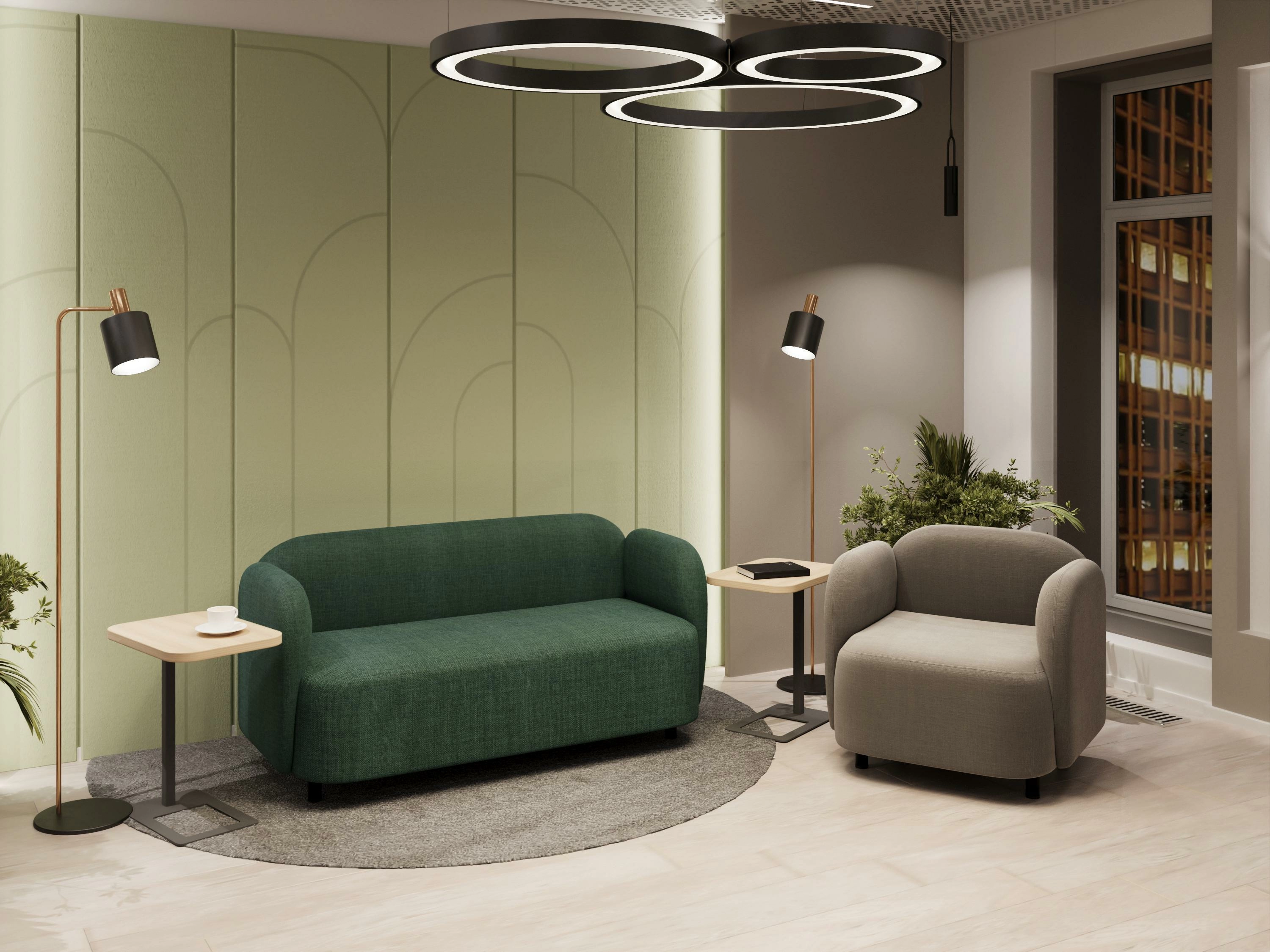 Офисные диваны Mons. Каталог. МК Офис