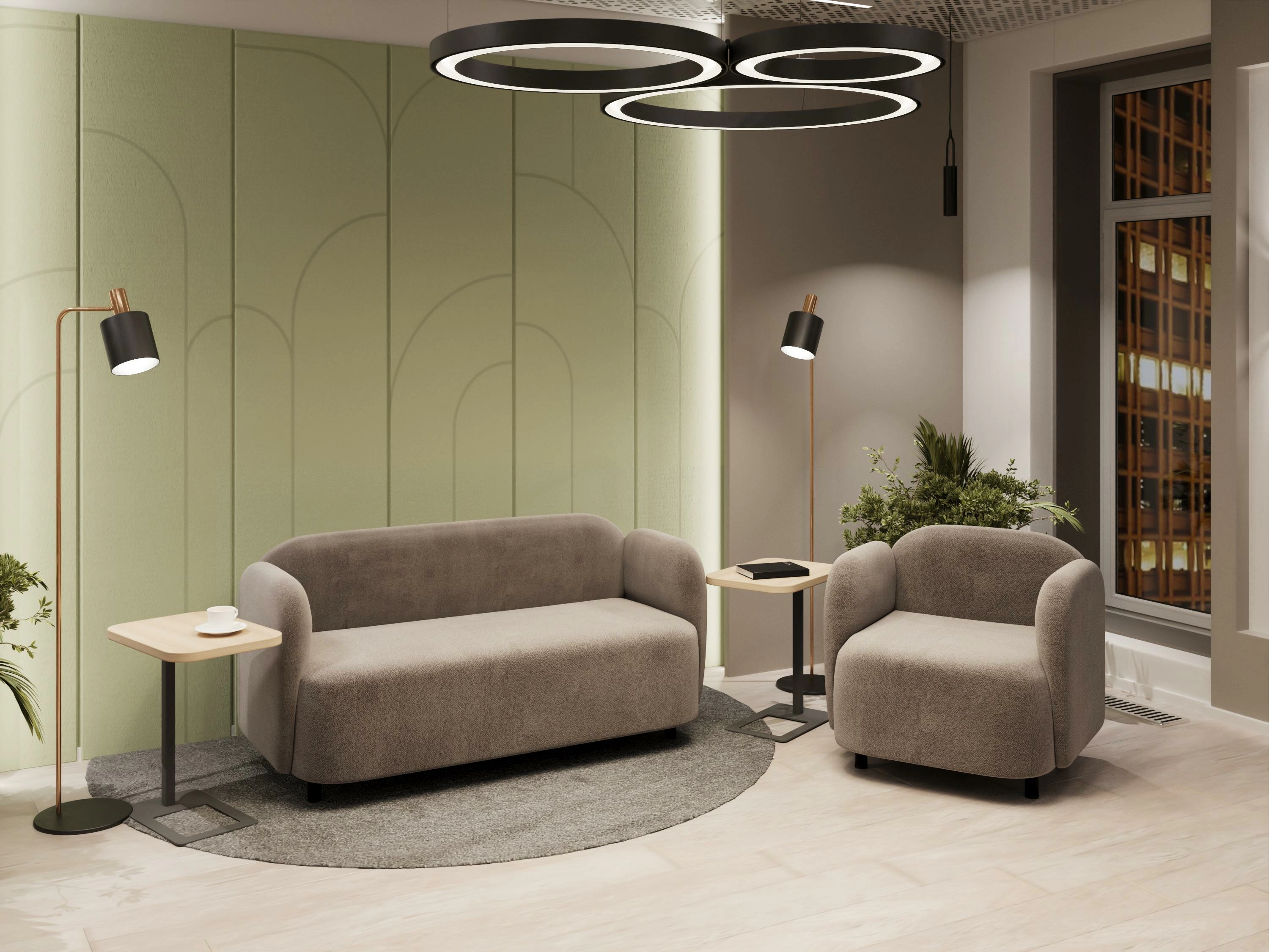 Офисные диваны Mons. Каталог. МК Офис