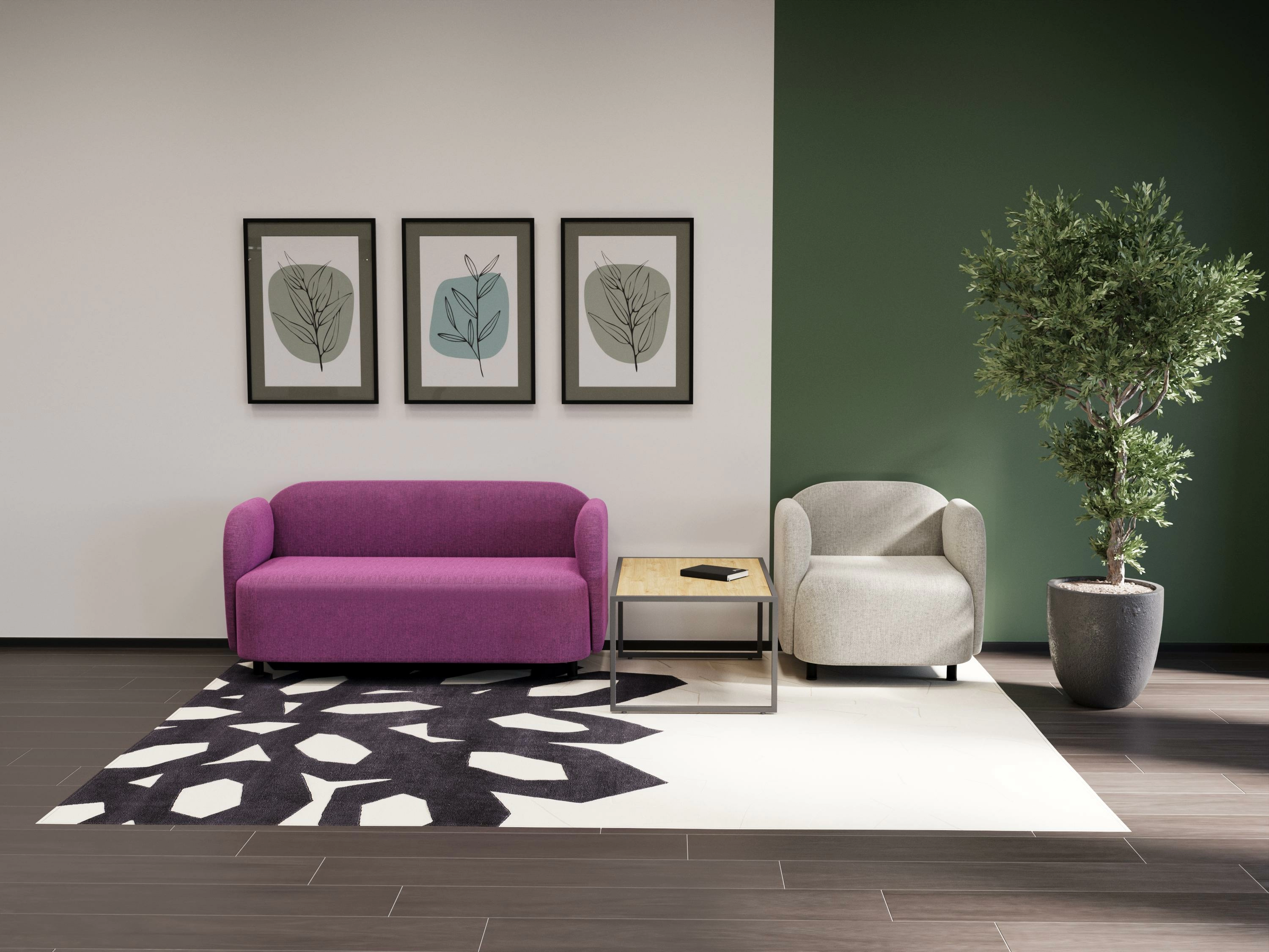 Офисные диваны Mons. Каталог. МК Офис