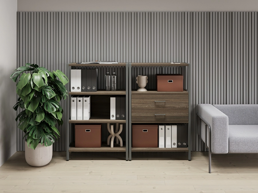 Стеллажи SHELF SYSTEM. Каталог. МК Офис