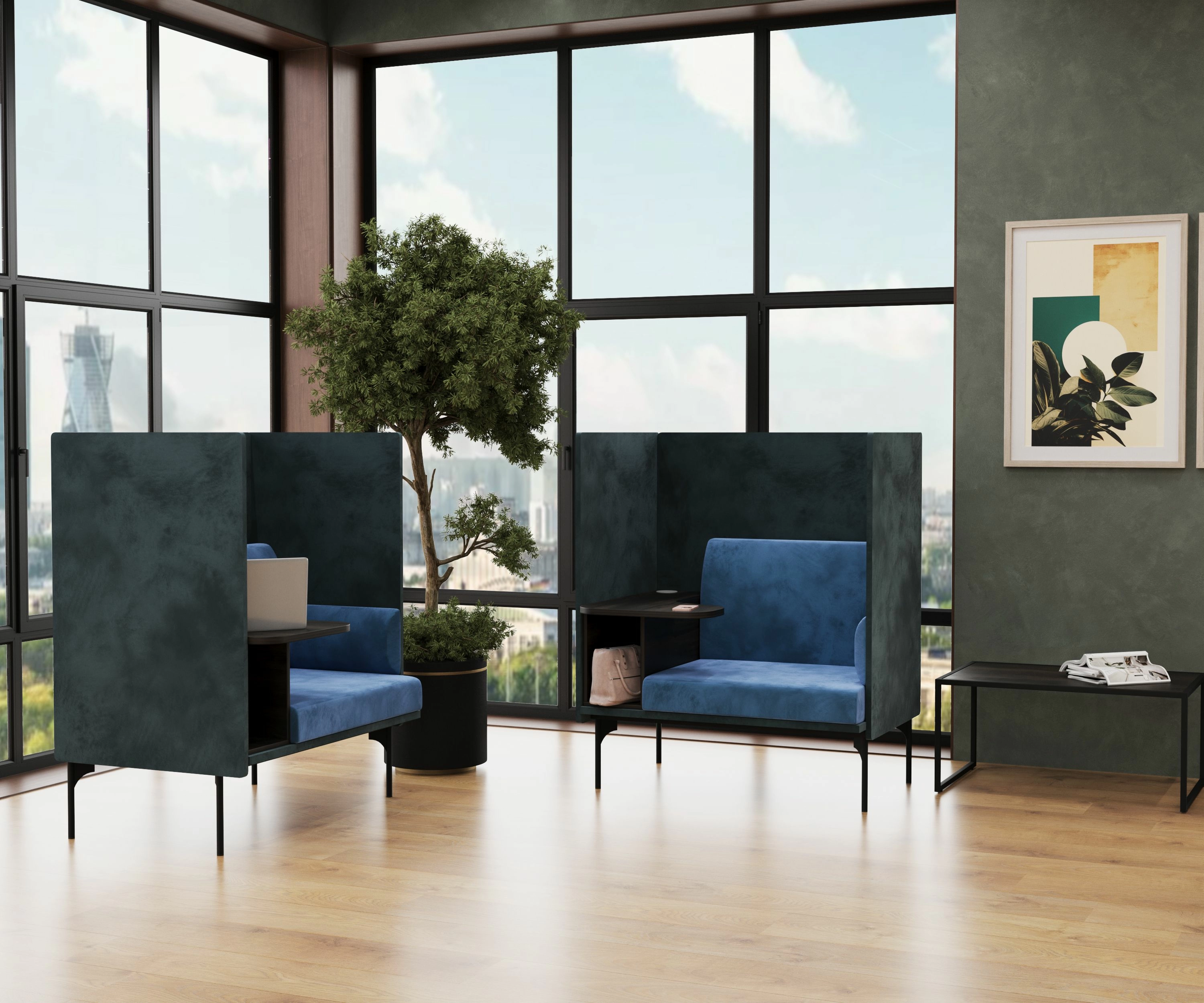 Офисные диваны Bridge. Каталог. МК Офис