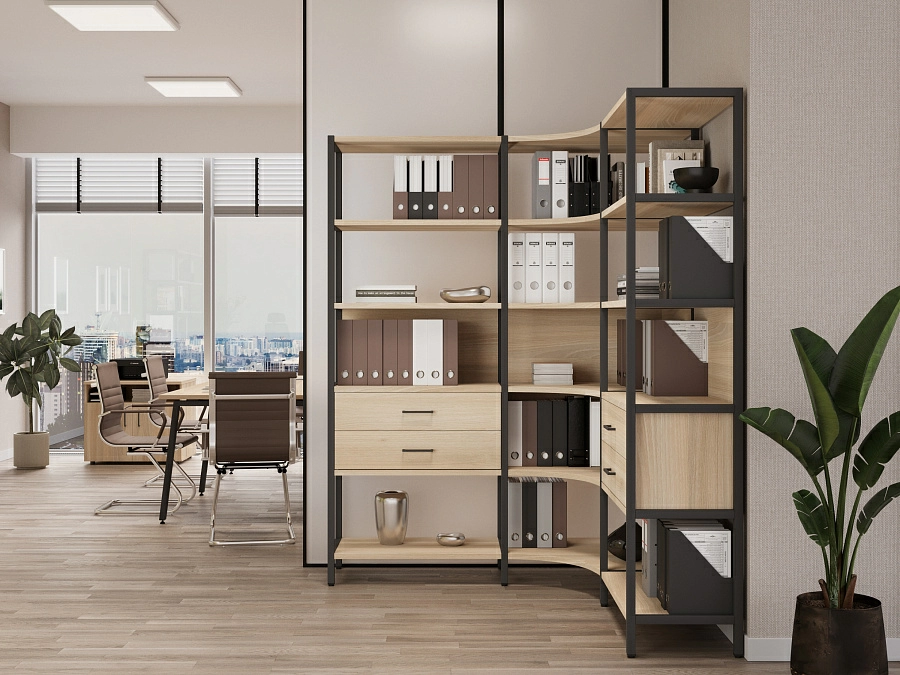 Стеллажи SHELF SYSTEM. Каталог. МК Офис
