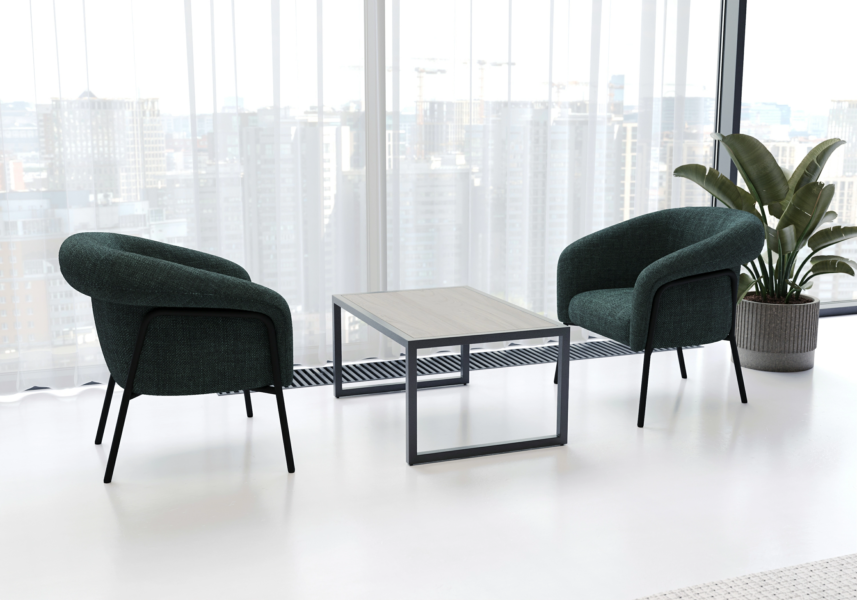 Офисные диваны Shell. Каталог. МК Офис