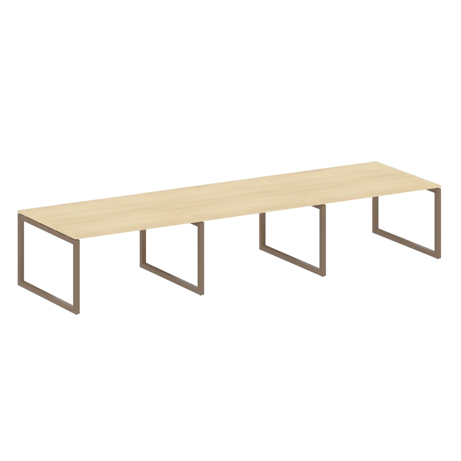 Переговорный стол (3 столешницы) на О-обр м/к 50БО.ПРГ-3.3 4200х1235х750