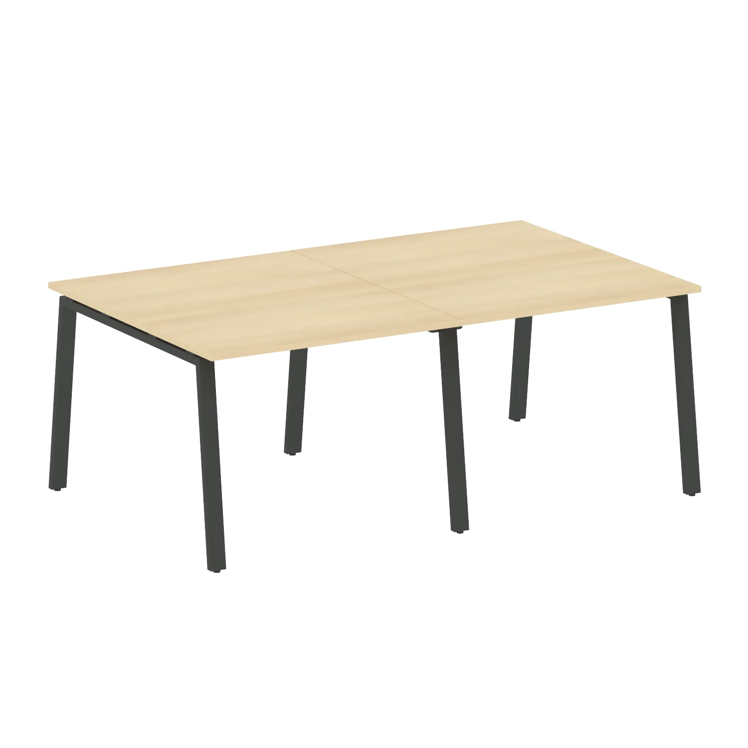 Переговорный стол (2 столешницы) на А-обр м/к Metal System Style БА.ПРГ-2.1 2000х1235х750 Переговорный стол (2 столешницы) на А-обр м/к Metal System Style БА.ПРГ-2.1 2000х1235х750