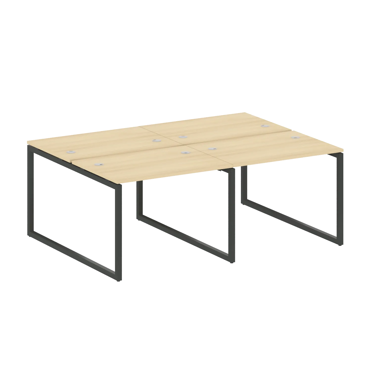 Рабочая станция на 4 раб.места на О-образном м/к 40БО.СМ-4.1 2000х1475х750