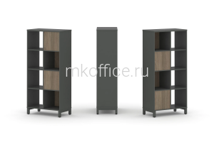 Набор стеллажа двухстороннего, 4 яруса Style project SN.NSD-421 754*400*1615 Набор стеллажа двухстороннего, 4 яруса Style project SN.NSD-421 754*400*1615