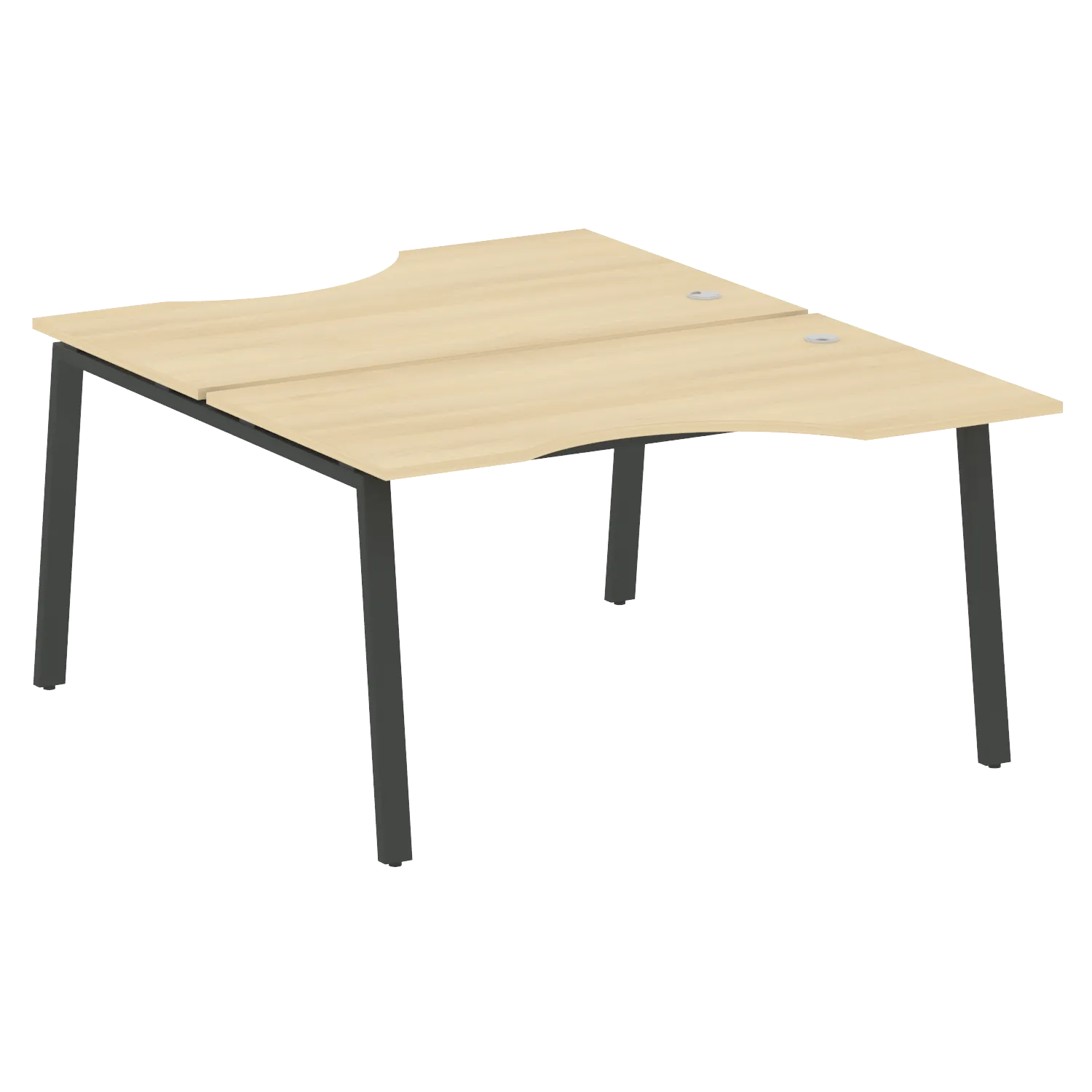 Рабочая станция криволинейная Metal System Style БА.РАС-СА-2.2 1400x1835x750