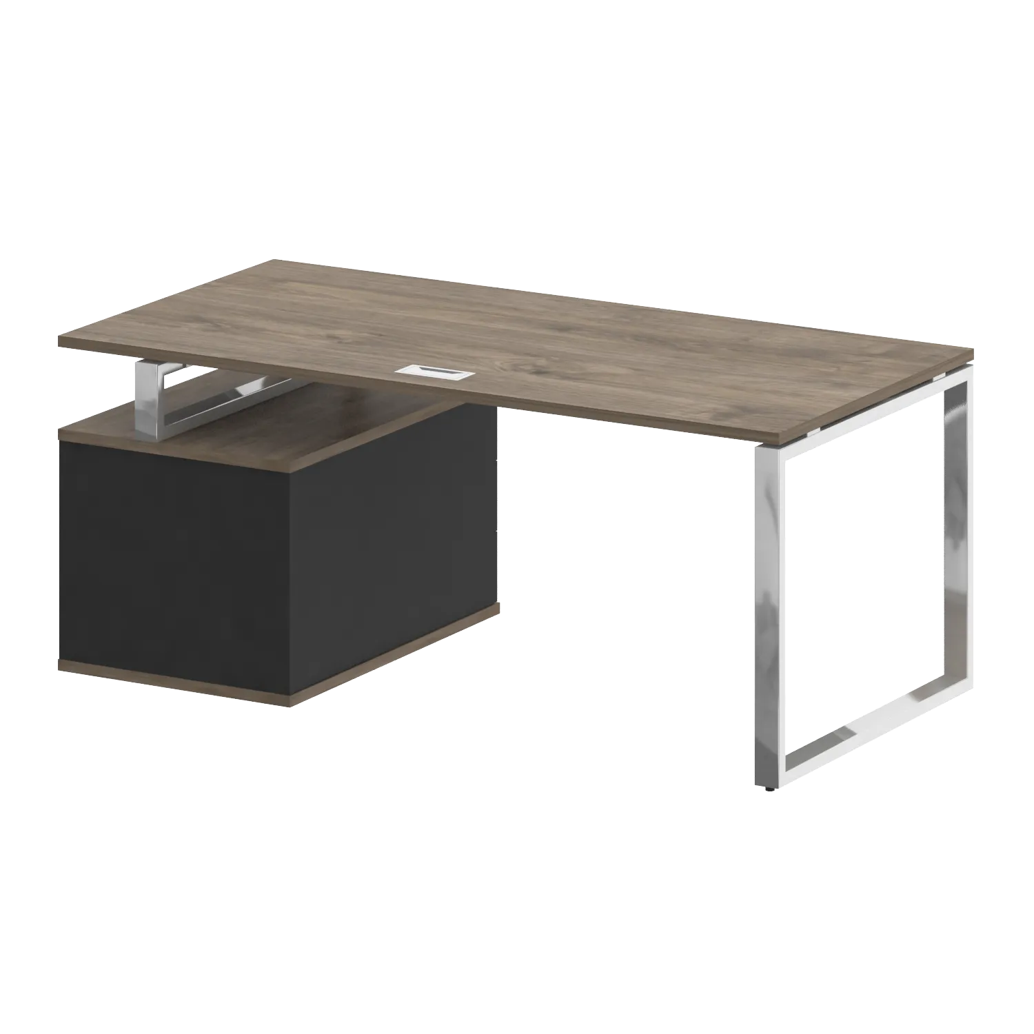 Стол руководителя с опорной тумбой , правый Shift SK.SRT-180 (R) 1800*904*753 Стол руководителя с опорной тумбой , правый Shift SK.SRT-180 (R) 1800*904*753