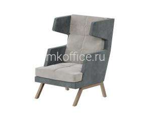 ALDO Кресло высокое с декором из пуговиц ALDB-01 790х960х1180