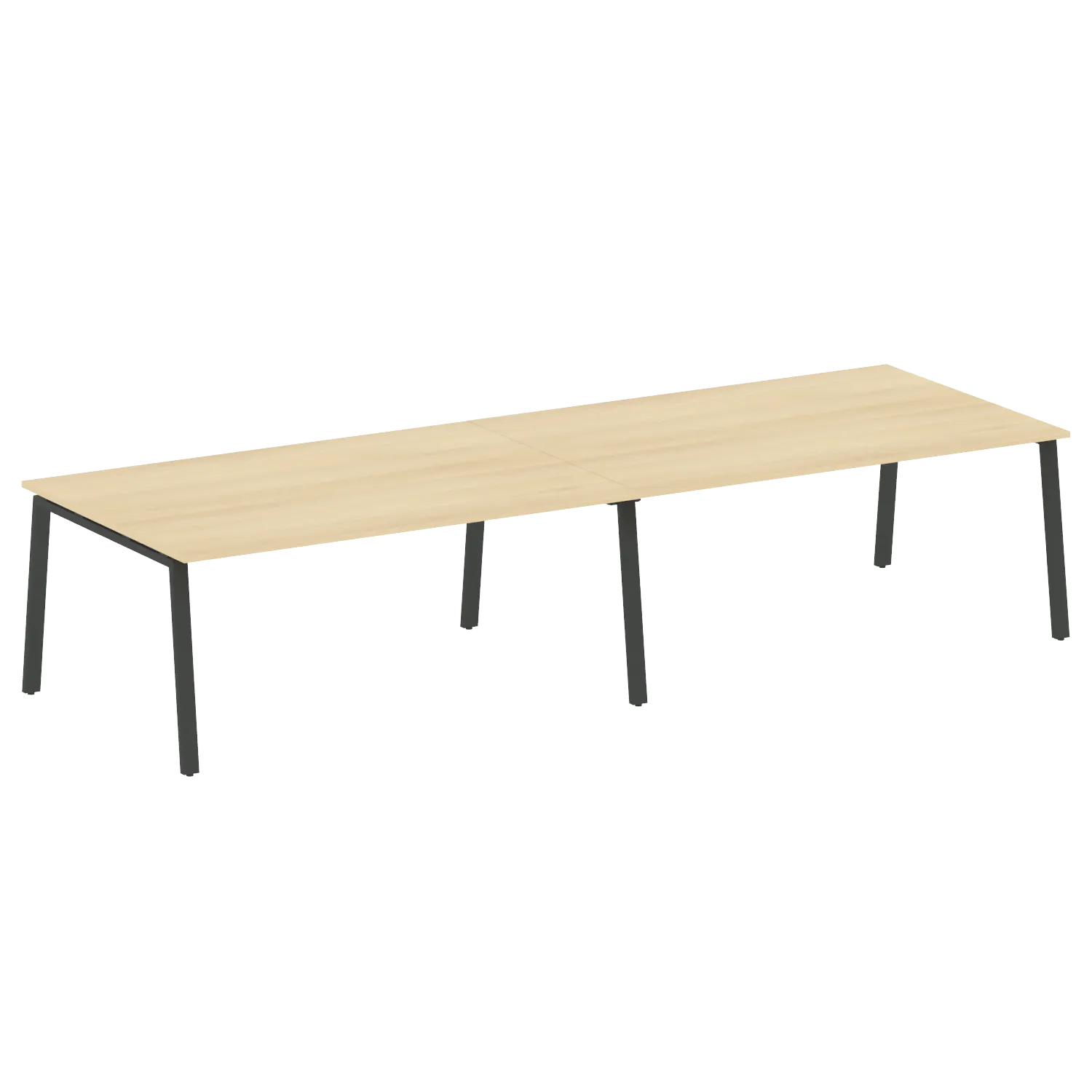 Переговорный стол (2 столешницы) на А-обр м/к Metal System Style БА.ПРГ-2.5 3600х1235х750 Переговорный стол (2 столешницы) на А-обр м/к Metal System Style БА.ПРГ-2.5 3600х1235х750