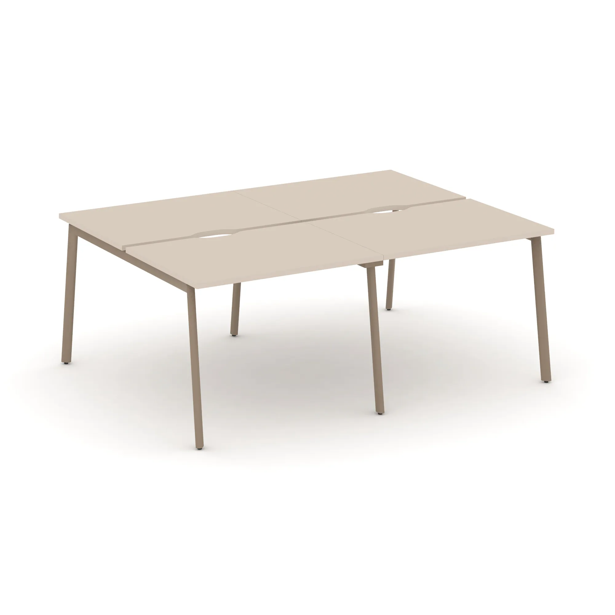 Рабочая станция на 4 места ES.D.RS-4.1-VP 1960х1500х750